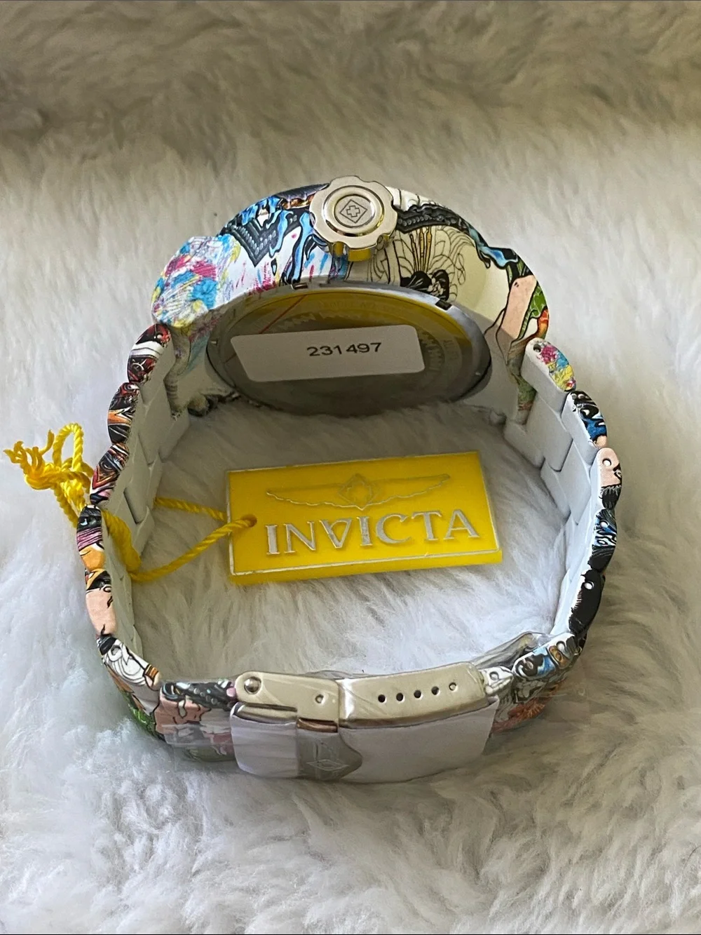 Invicta NEW Pro Diver Aqua Plated Graffiti 52 mm Men’s Watch - Picture 4 of 16